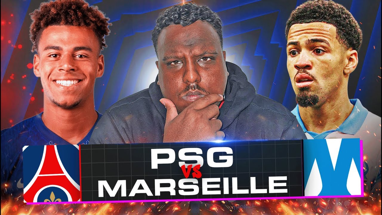 Le Classique: PSG vs Marseille LIVE Ligue 1 Watch Along & Reaction