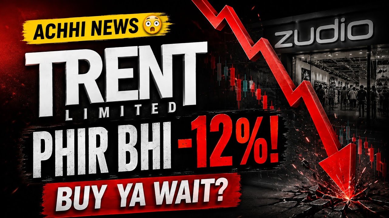 TRENT Share Crash! 😱 Revenue +19% Fir Bhi Stock -12.44% | Buy Ya Wait? | Q1 FY27 Analysis