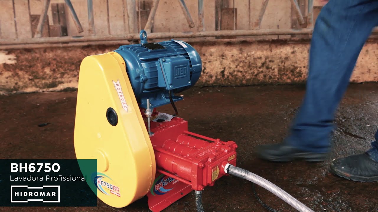 BH6750 - Lavadora Profissional de Alta Pressão Hidromar