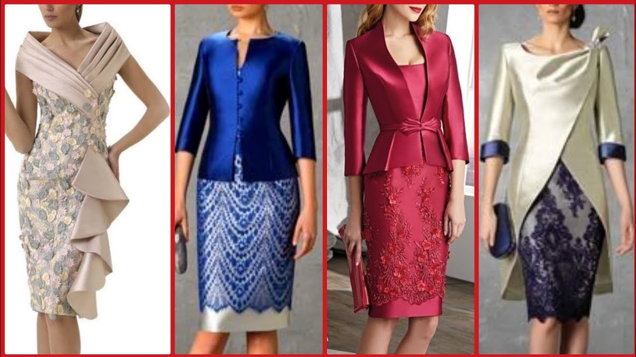 Latest Tulle and Satin Mother Of The Bride Bodycon Dresses//Mother Of The Bride Dresses 2020-2021
