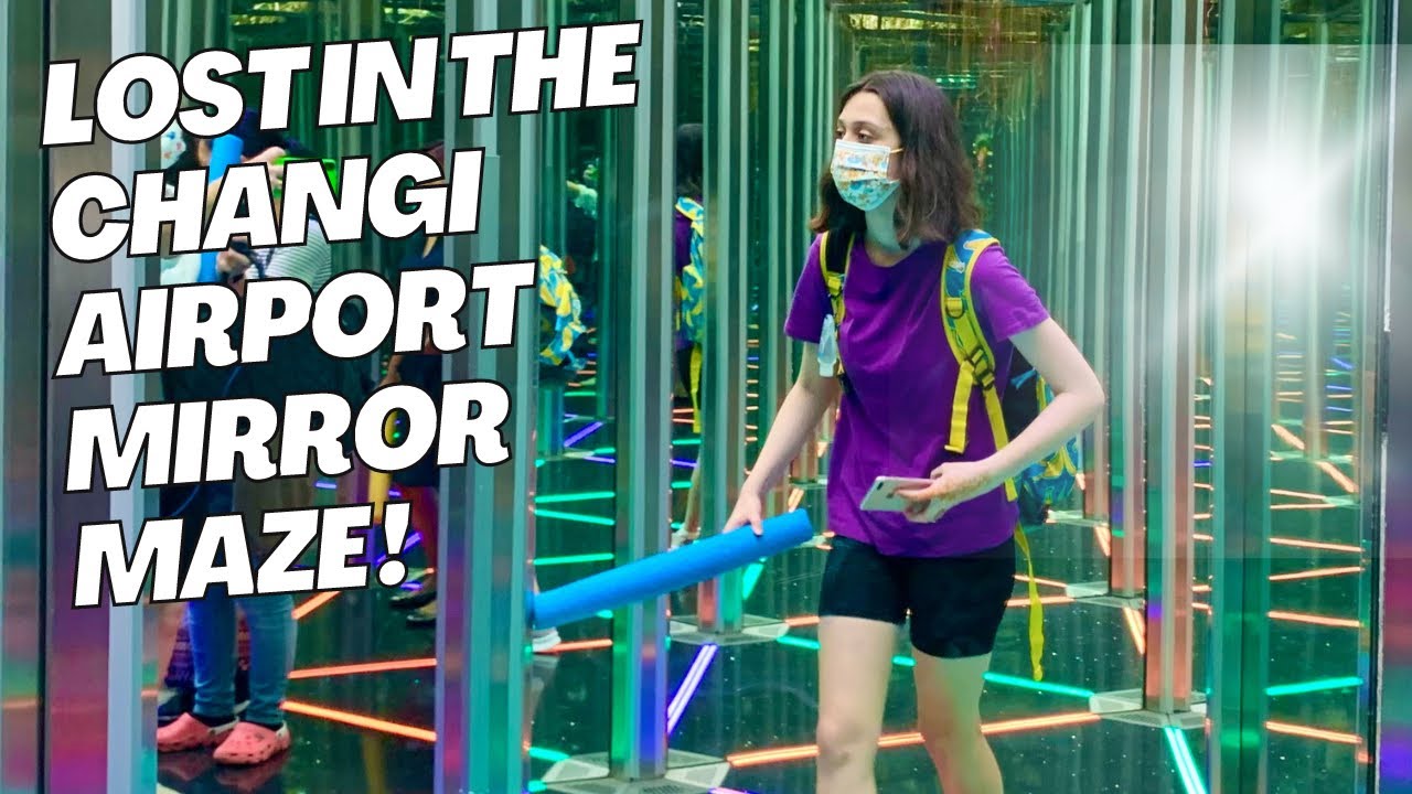 Jewel Changi Airport - The Mirror Maze!