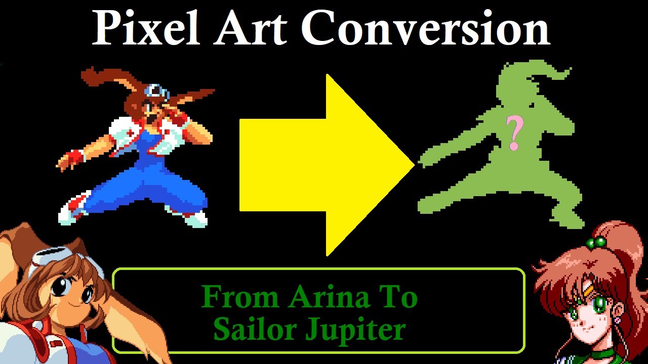 Sailor Jupiter Hurricane Kick 10th Frame Pixel From Waku Waku 7 To Arcade Style For Mugen Not A.I.