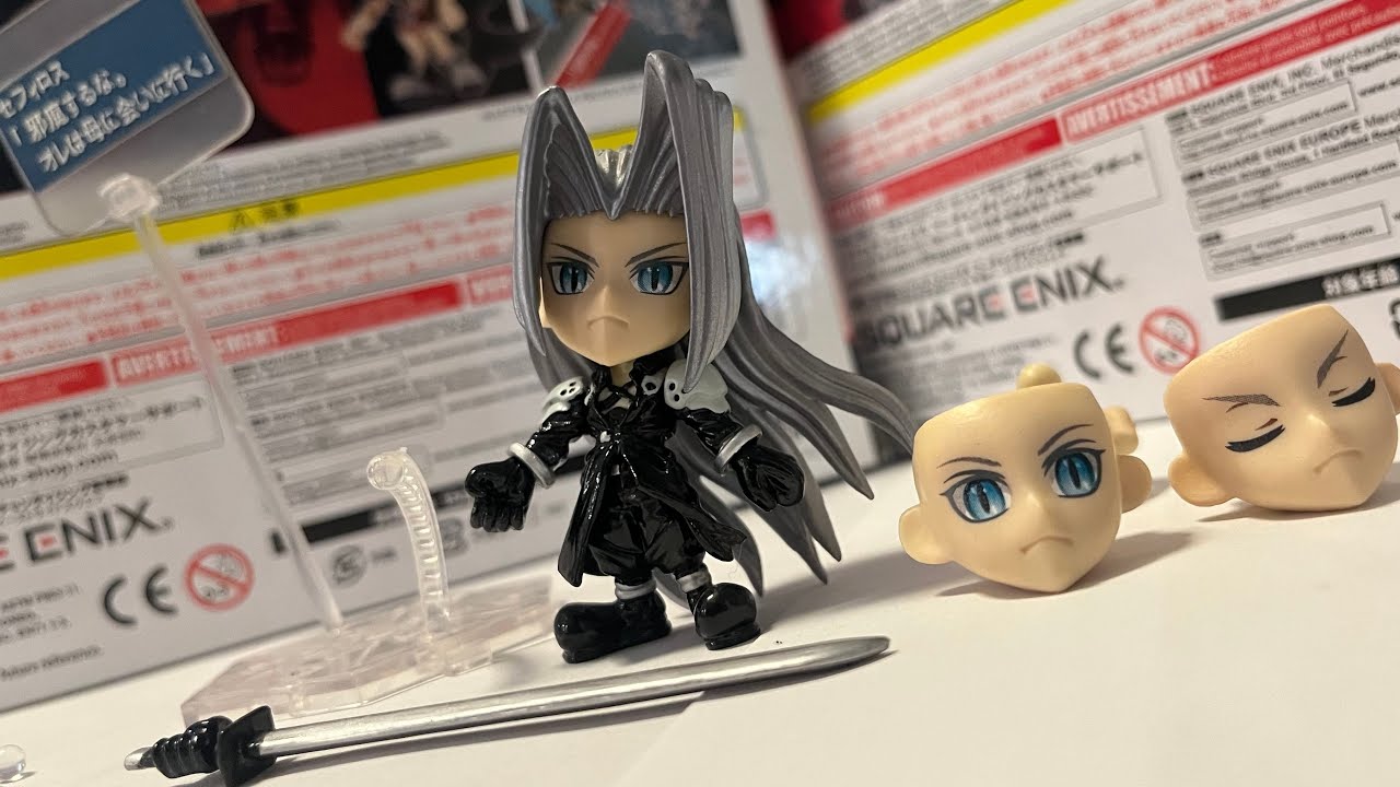 Обзор мини-фигурки Сефирота из серии Trading Arts Kai Final Fantasy VII (7).