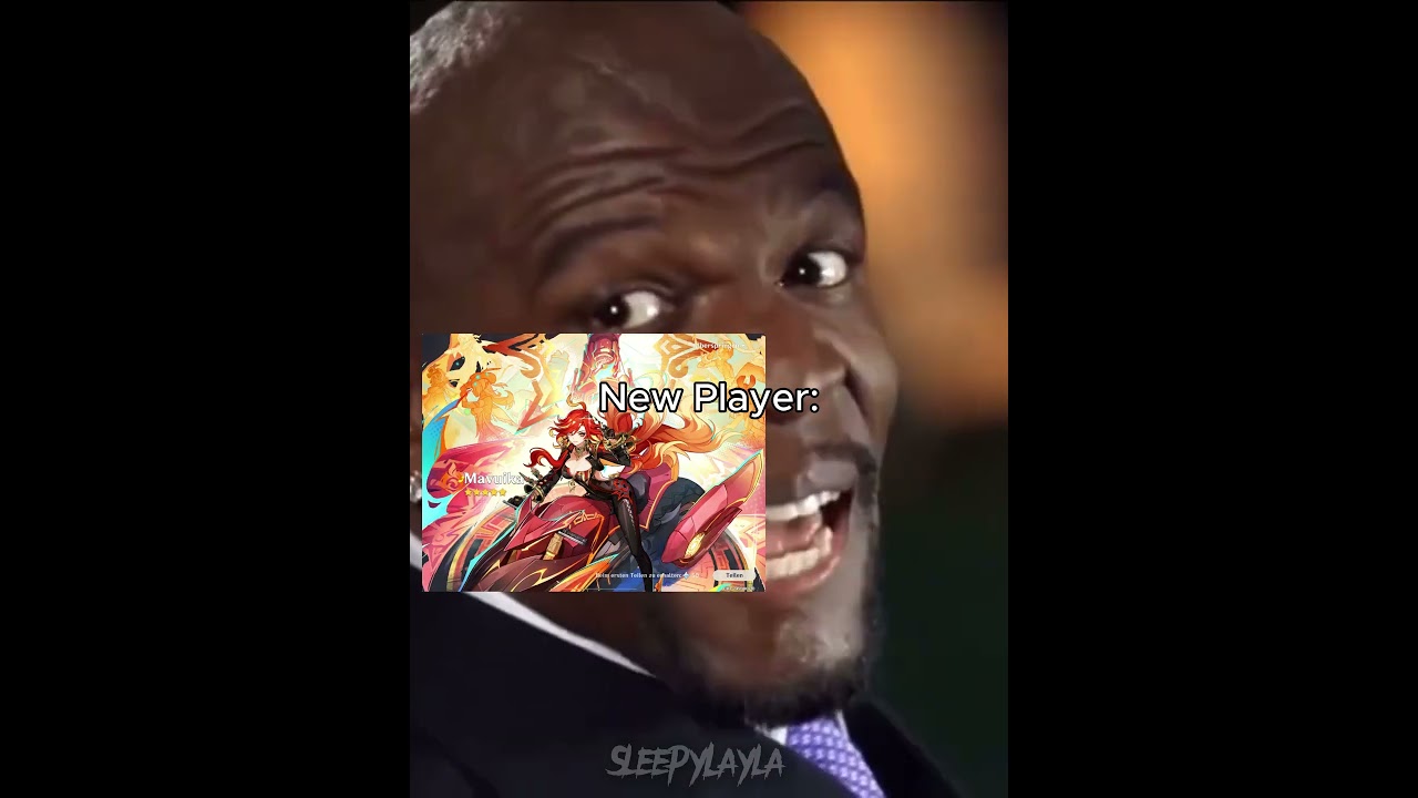 New Player vs Old Player Luck Genshin Impact #genshinimpact #meme #relatable #genshinpulls #funny