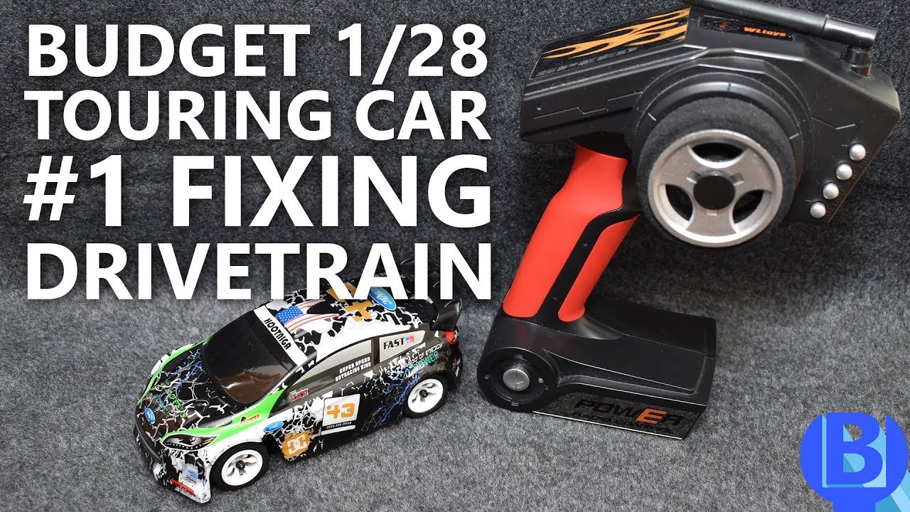 WLtoys K989 Budget Touring Car - Stage1 Drivetrain Fix