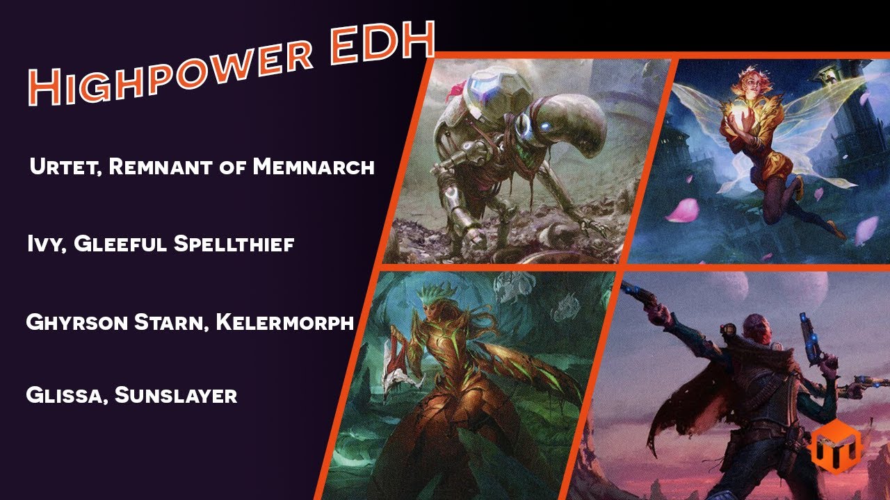 Highpower EDH - Urtet VS Ivy VS Ghyrson VS Glissa