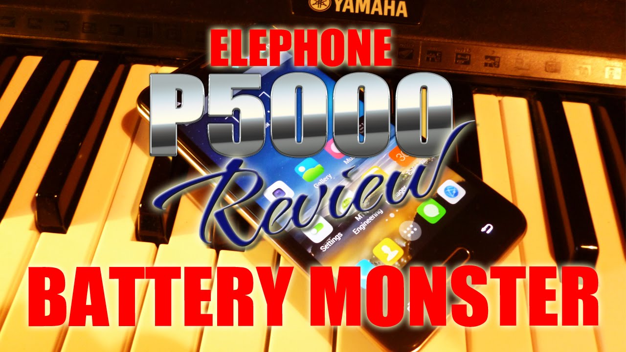 Elephone P5000 Review - Battery Monster - MT6592 Octa Core - Fingerprint Scanner - efox - ColonelZap