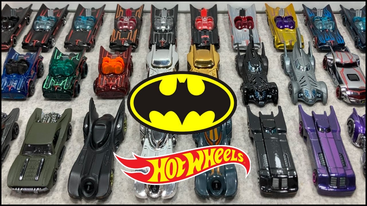 Revelando Minha Coleção Épica do BATMAN HOT WHEELS! 10 Unboxings!!!