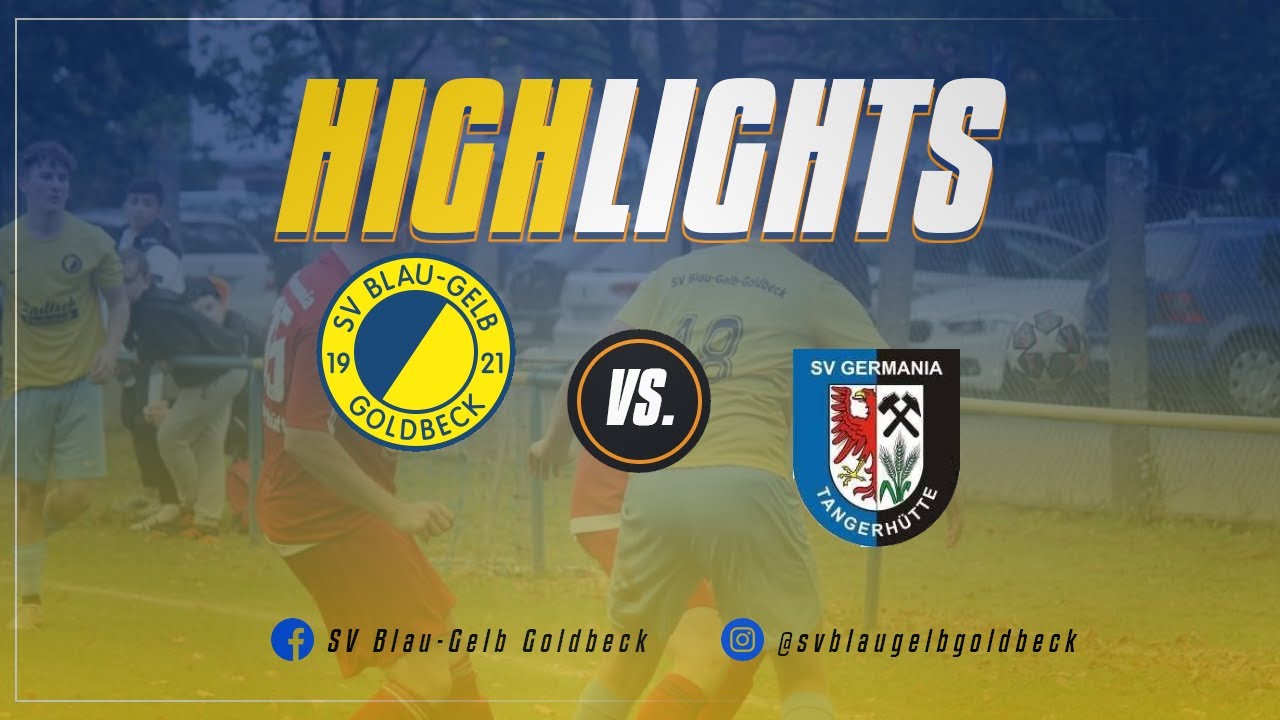Altmarkpokal Achtelfinale - SV Blau-Gelb Goldbeck vs. Germania Tangerhütte