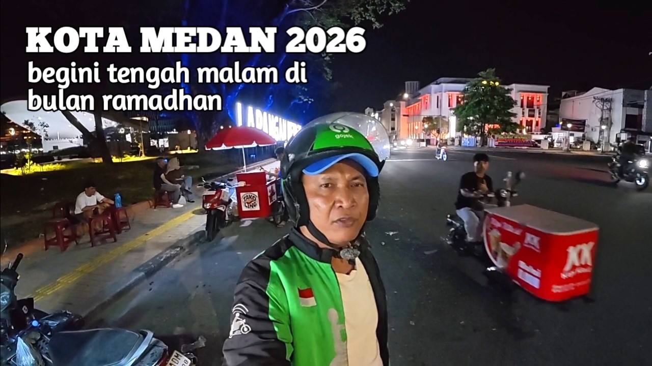 VIBES KOTA MEDAN TENGAH MALAM 2026 | MOTOVLOG