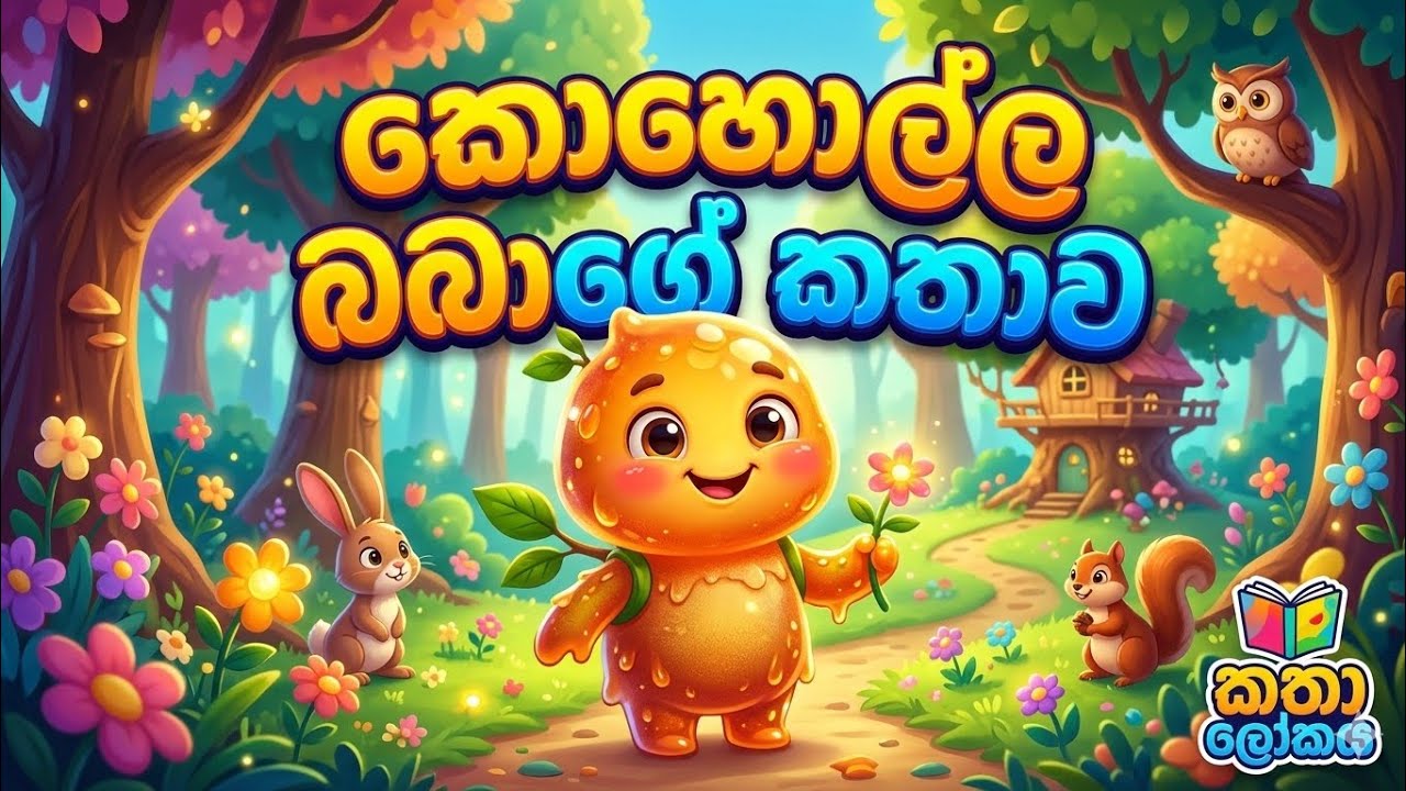 කොහොල්ල බබාගේ කතාව | Koholla Babage Kathawa | Sinhala Fairy Tales | Katha Lokaya | Sinhala Cartoon