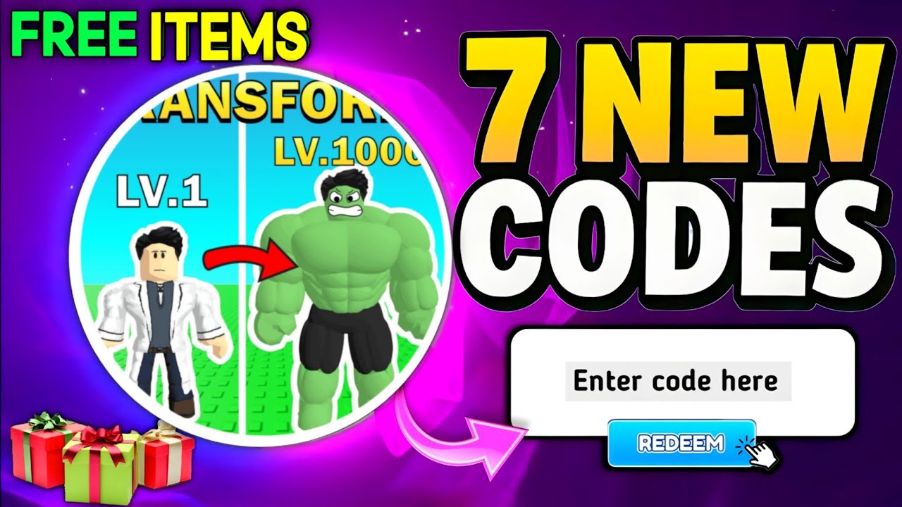 ⚠️NEW CODES⚠️MUSCLE TRANSFORM SIMULATOR CODES 2026 - ROBLOX MUSCLE TRANSFORM SIMULATOR CODES