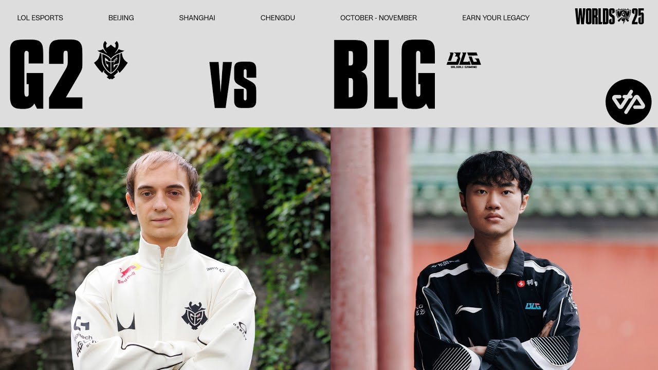 G2 vs BLG, LE MATCH QUI CHANGE TOUT (WORLDS 2025)