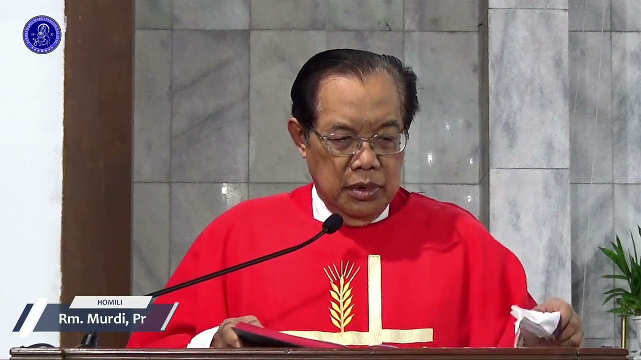 Bacaan Injil & Homili Romo Murdi | Misa Harian Sabtu, 3 Juni 2023