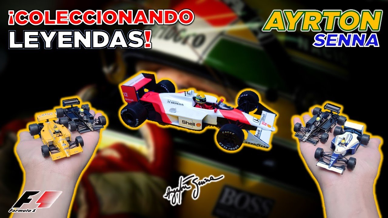 ¡Mis mejores autos de Ayrton Senna! | Lotus 97T, 98T & 99T, McLaren MP4-4 & Williams Renault FW16