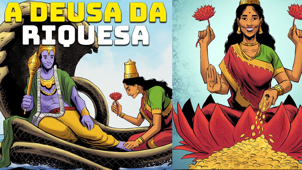 A Deusa da Riqueza e da Prosperidade da Mitologia Hindu - Lakshmi