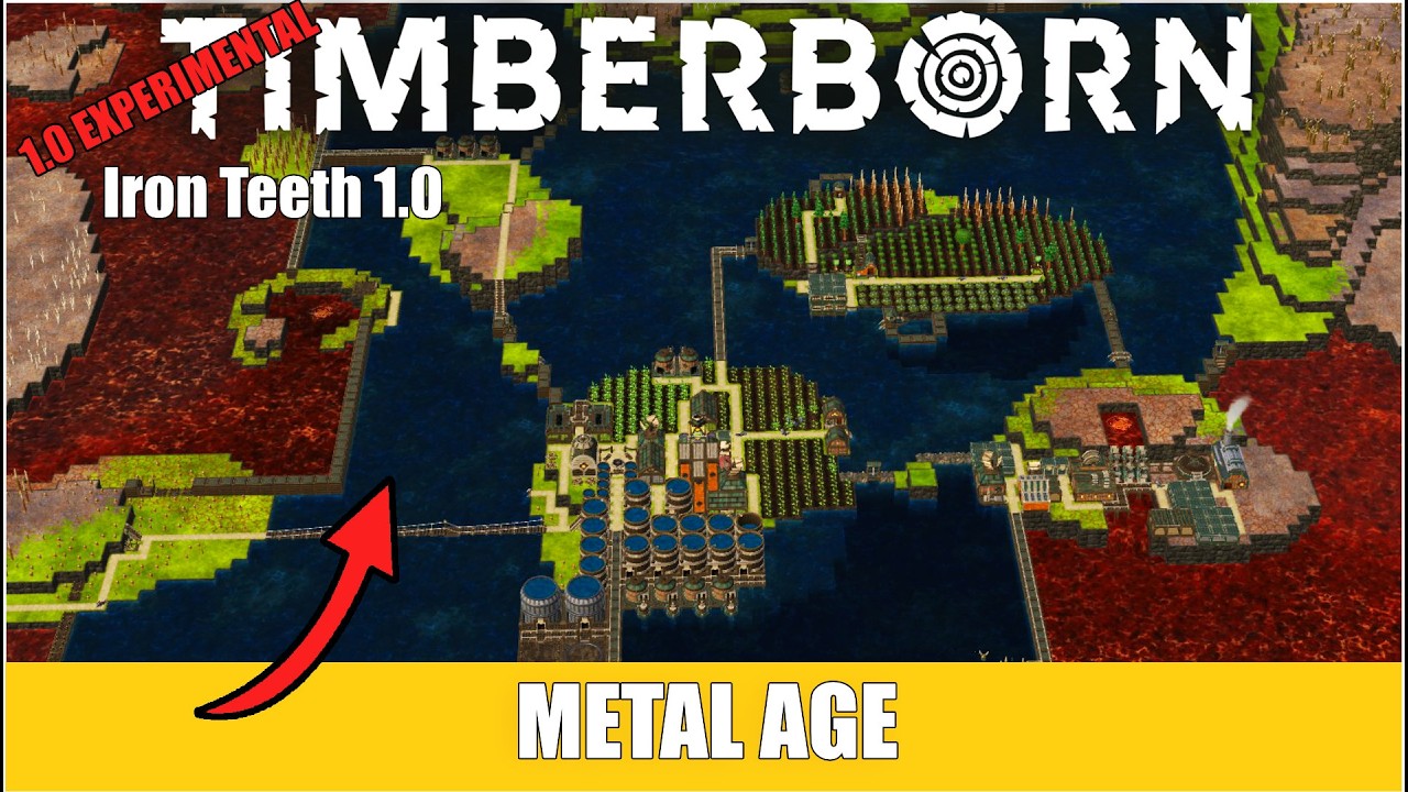Timberborn 1.0 Experimental – Expanding Water Reservoir & Smelting Metal! | EP6