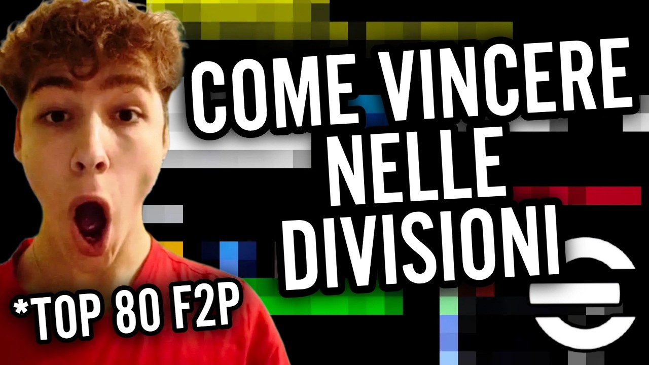 COME VINCERE IN DIVISIONI SU EFOOTBALL😱‼️✅TOP 80 F2P ANALIZZA GAMEPLAY E TATTICHE‼️EFOOTBALL26 ITA