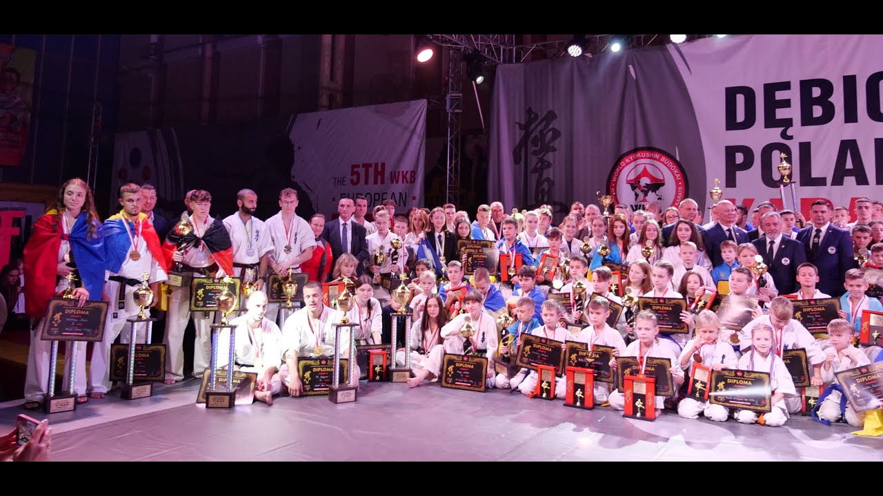 Relacja z V Wagowych Mistrzostw Europy w Kyokushin Karate WKB, Dębica 12-13.11.2022