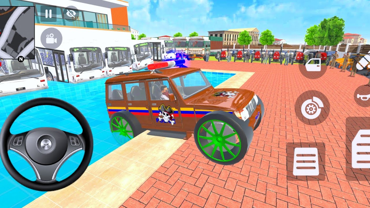 Modified Car Game Franklin Ultimate Vehicle Order 🚛 | Police Car Fight | Indian Theft Auto