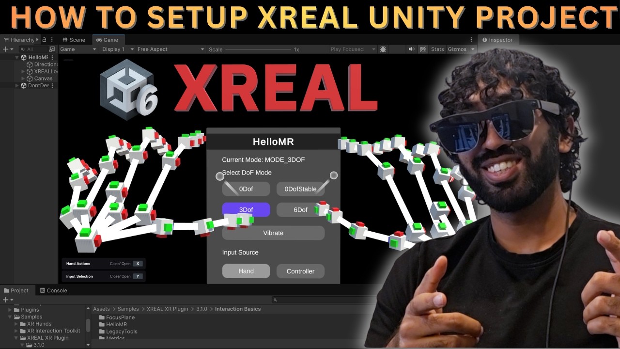 How to Setup XReal Unity Project | XReal Coding Tutorial 2026