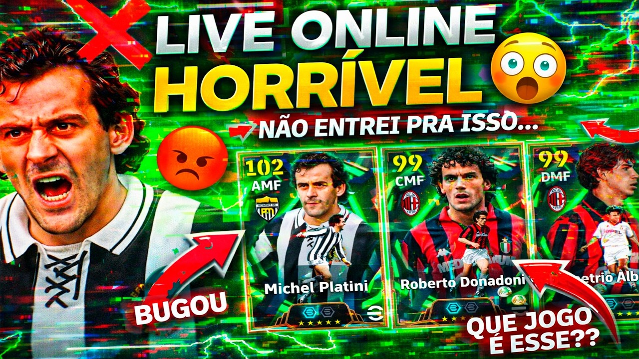 🚫 IMPOSSÍVEL JOGAR! SERVIDORES HORRÍVEIS AO VIVO!
