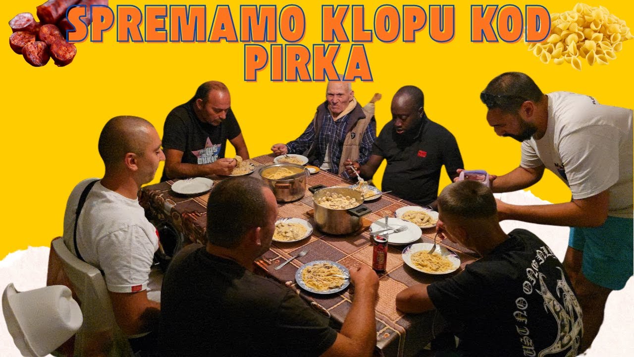 SPREMAMO KLOPU ZA PIRKA I DEDA ACKA DOMACINA SELO GNJILAN 100/10