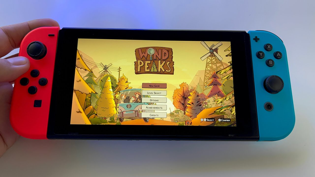 Wind Peaks | Nintendo Switch handheld gameplay