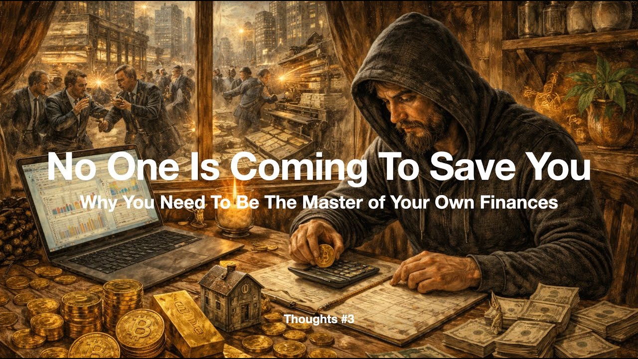No One Is Coming To Save You (Why You Need To Be The Master of Your Own Finances)