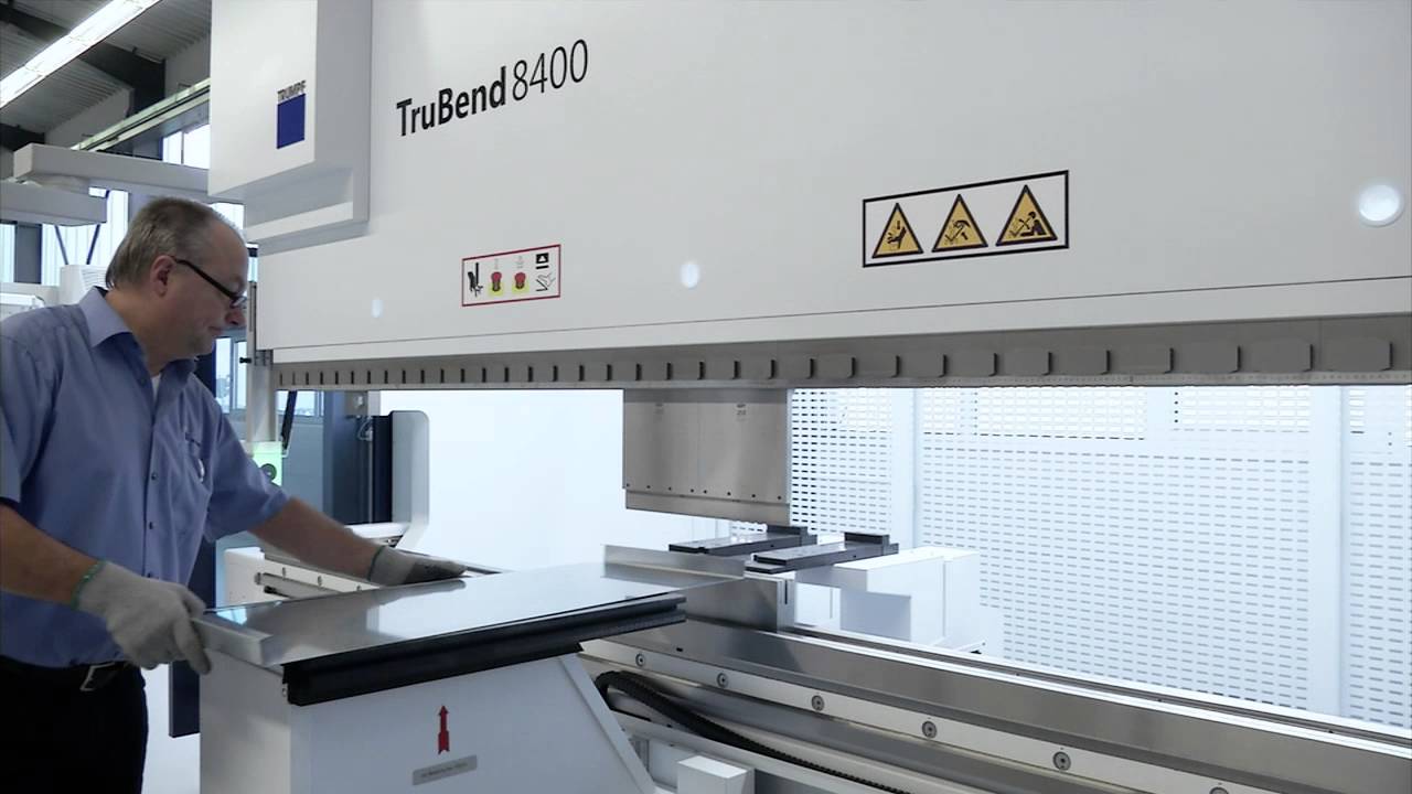 TruBend Series 8000 - Flexible large-format press brake