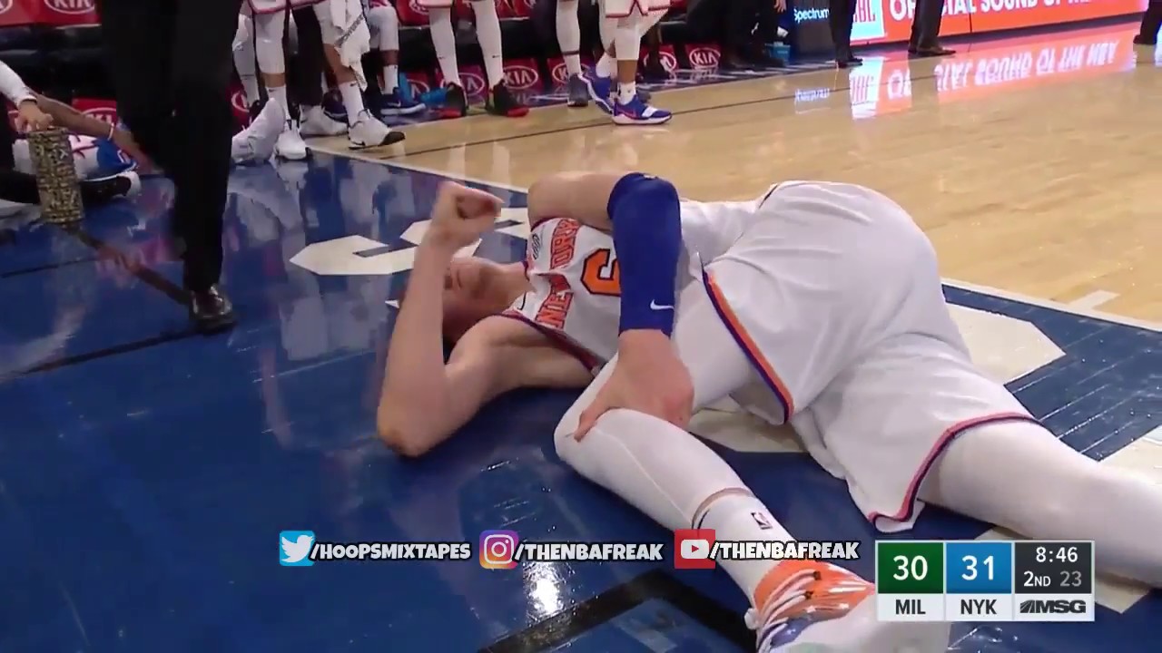 Kristaps Porzingis Tears ACL