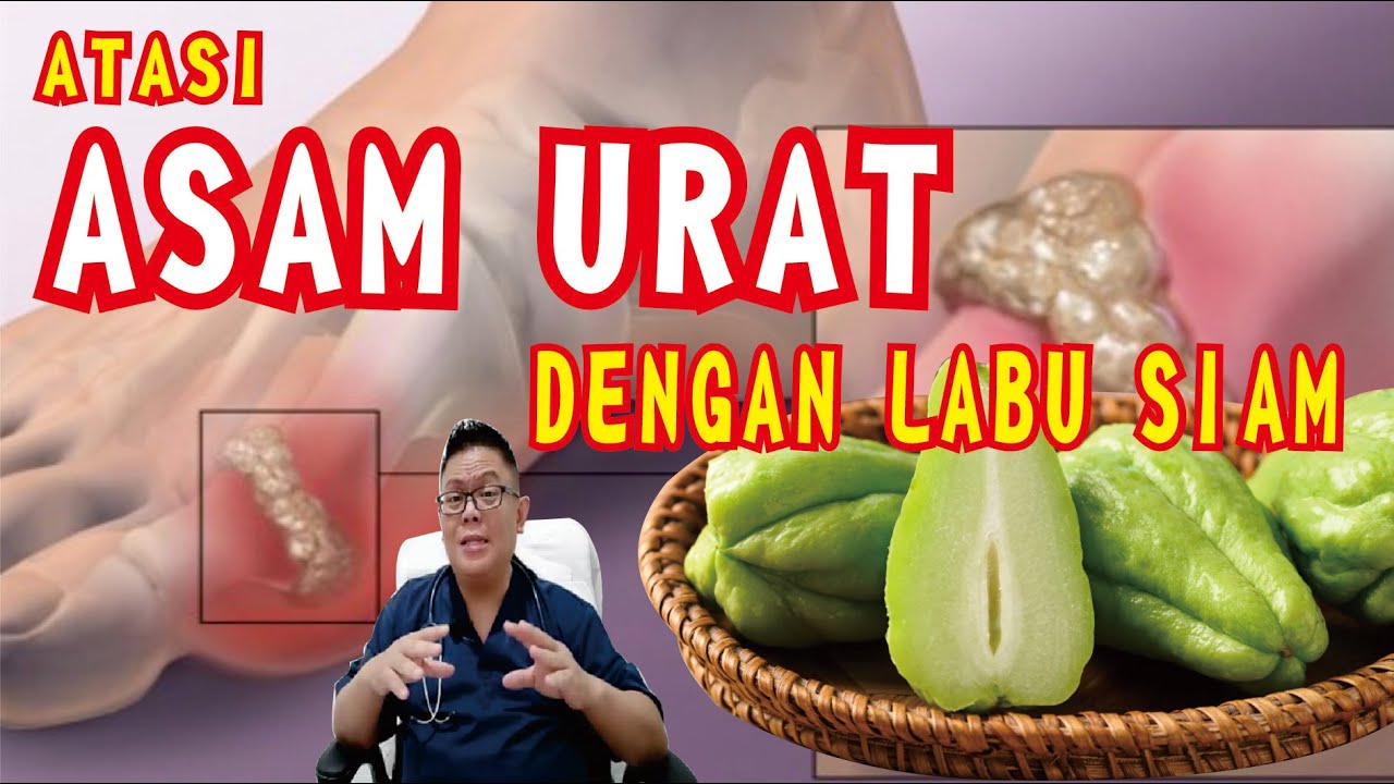 ASAM URAT TINGGI.......... KONSUMSI LABU SIAM DAN RASAKAN MANFAATNYA