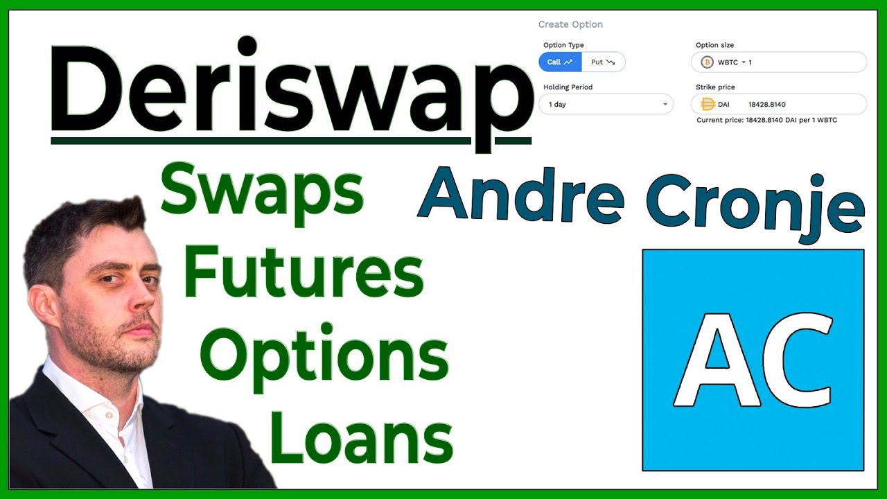Introducing Deriswap, from Andre Cronje of Yearn. Swaps, Future, Options, and Loans!