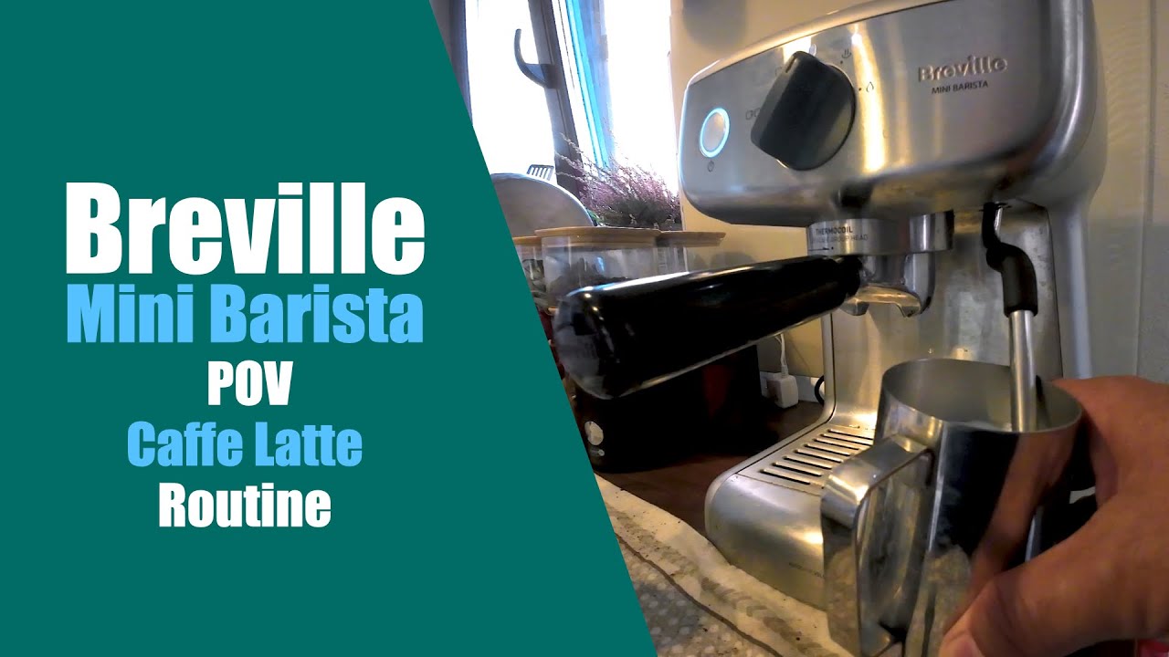 Breville Mini Barista POV: Latte Coffee Making Experience