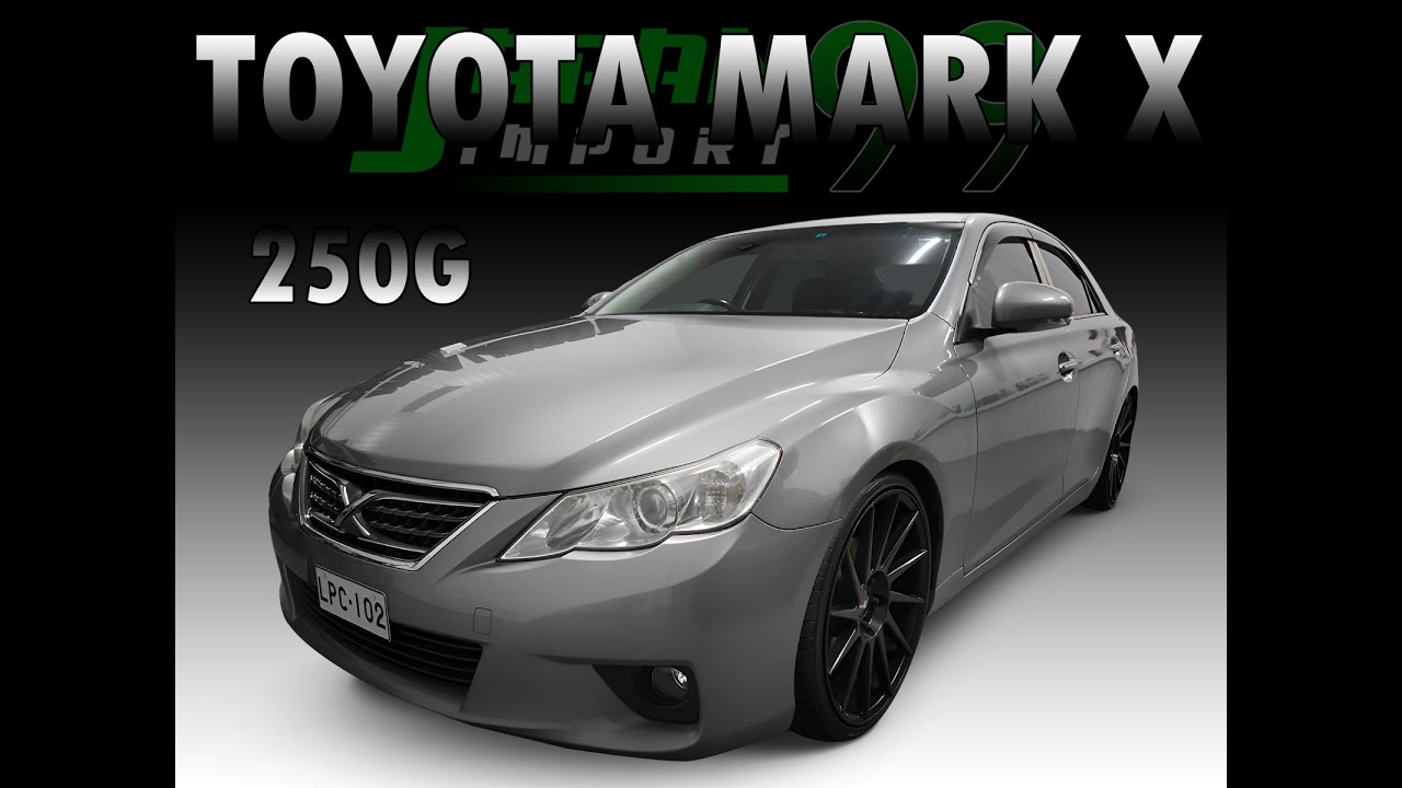Toyota Mark X 250G vm. 2012 - ESITTELY JAPANIMPORT99.FI