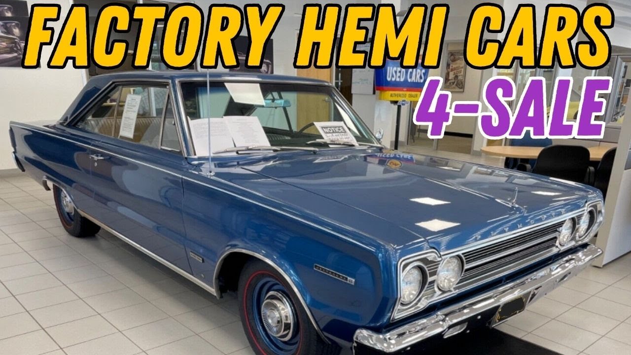 9 Factory Chrysler Hemi Cars for Sale | 1 Under $70,000! Classic Mopar Prices