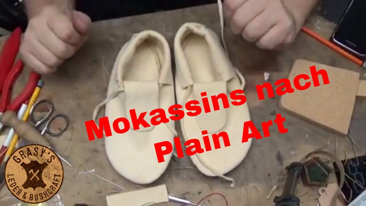 Mokassins nach Plain Art  (Hudson Bay Bausatz)