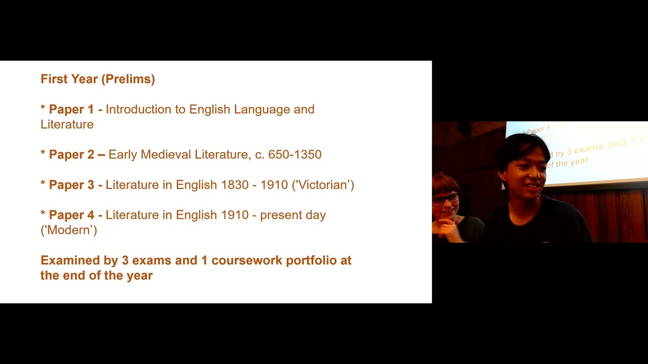 Open Day 27 June 2024: English at Oxford information talk