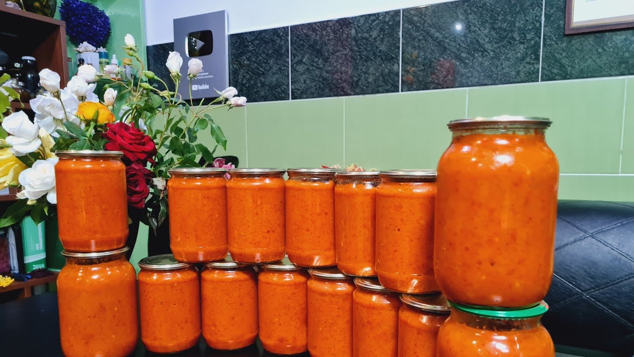 Ketchup de casã. Zidana Uzakovna.Cea mai ușoară rețeta.