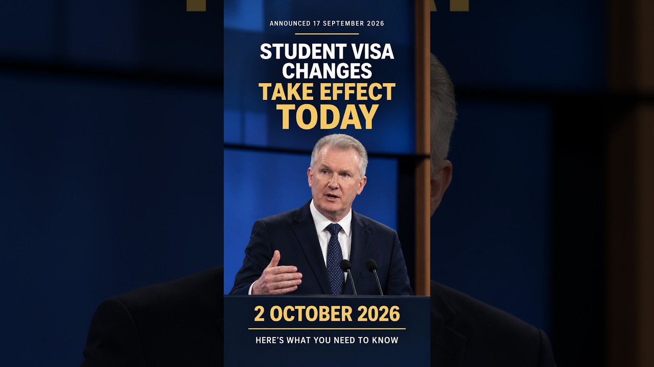 Australia Student Visa Changes Now in Effect | What Changed on 2 October 2026