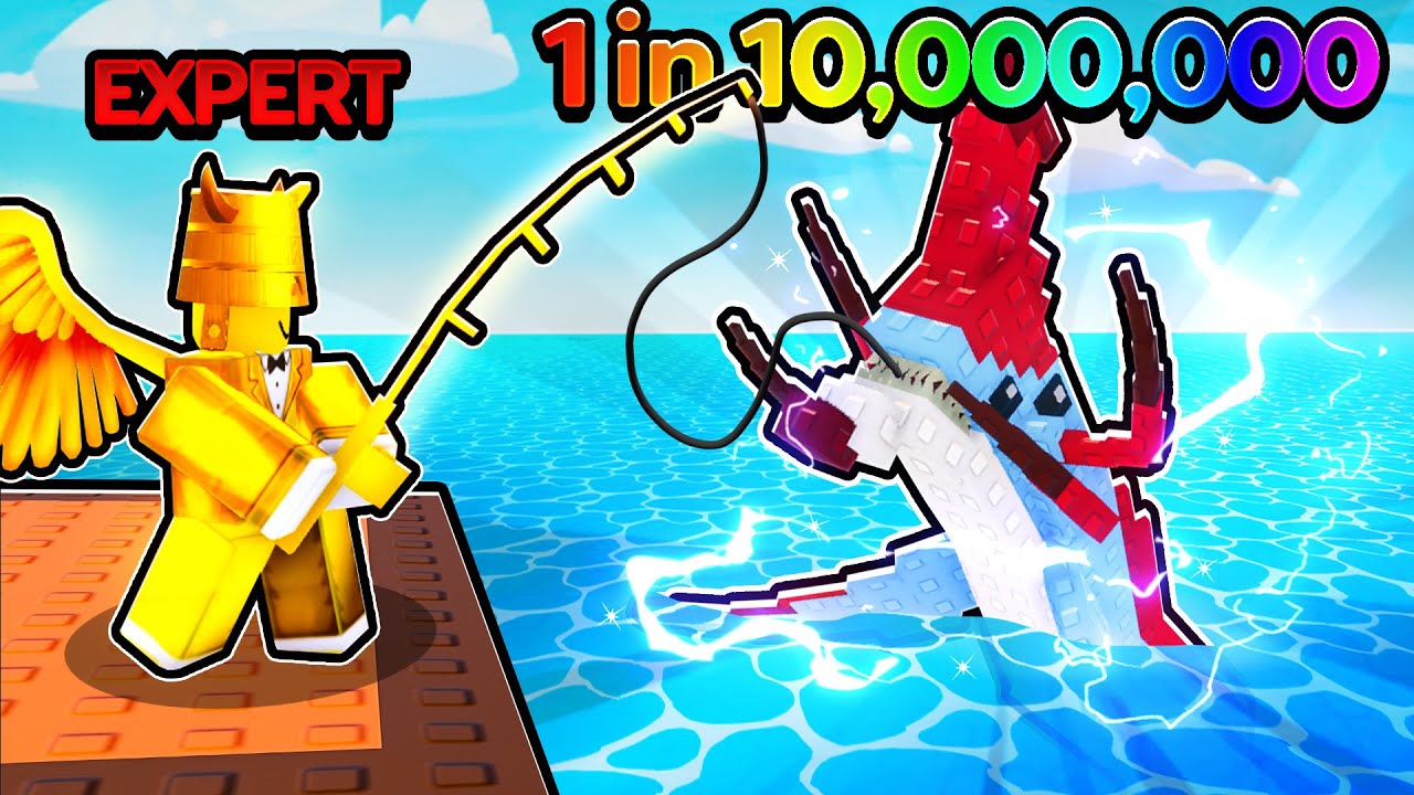 Я нанял ПРОФЕССИОНАЛЬНОГО рыбака и поймал РЕДЧАЙШУЮ рыбу в Roblox Fishing Empire!