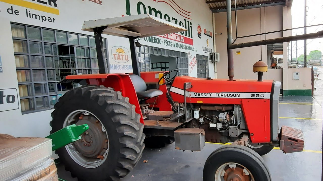 MF 290 1996 versão rara em detalhes  Toledo-Pr