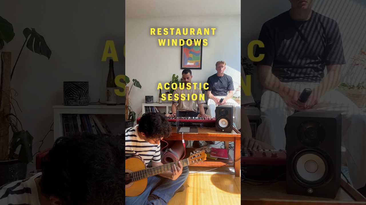 Restaurant Windows - Small Unit Play - Acoustic / Live Home Session