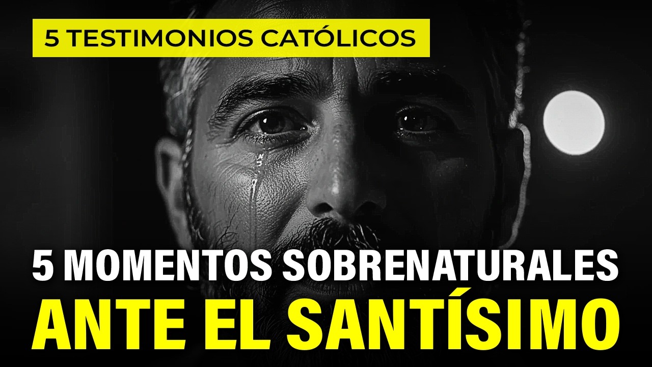 5 TESTIMONIOS CATÓLICOS: No eran cCatólicos hasta que vieron algo ante el Santísimo