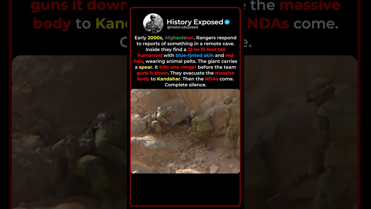 When US Rangers Found the 12-foot Giant of Kandahar 👹⚔️