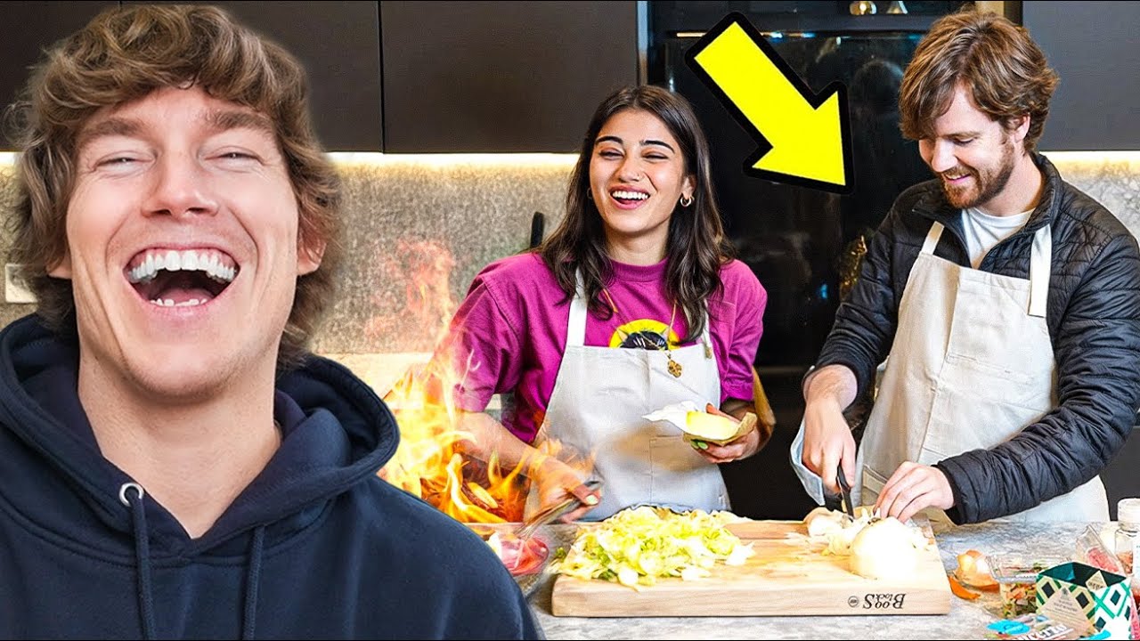 Teaching Dax Flame How To Cook!