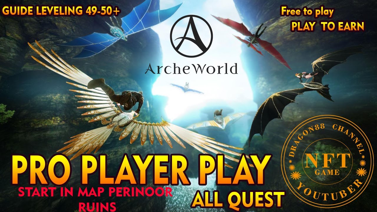 ARCHE WORLD GUIDE QUEST MAP PERINOOR RUINS