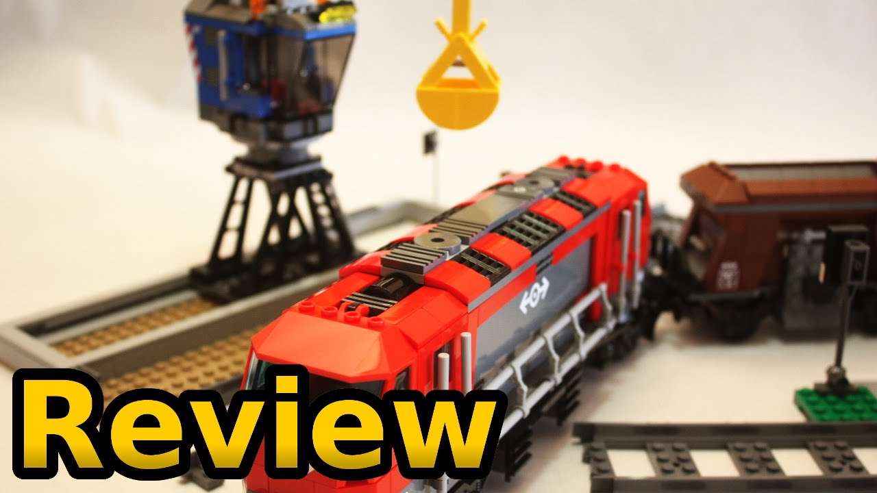 LEGO 60098 Heavy Haul Train Review 2015