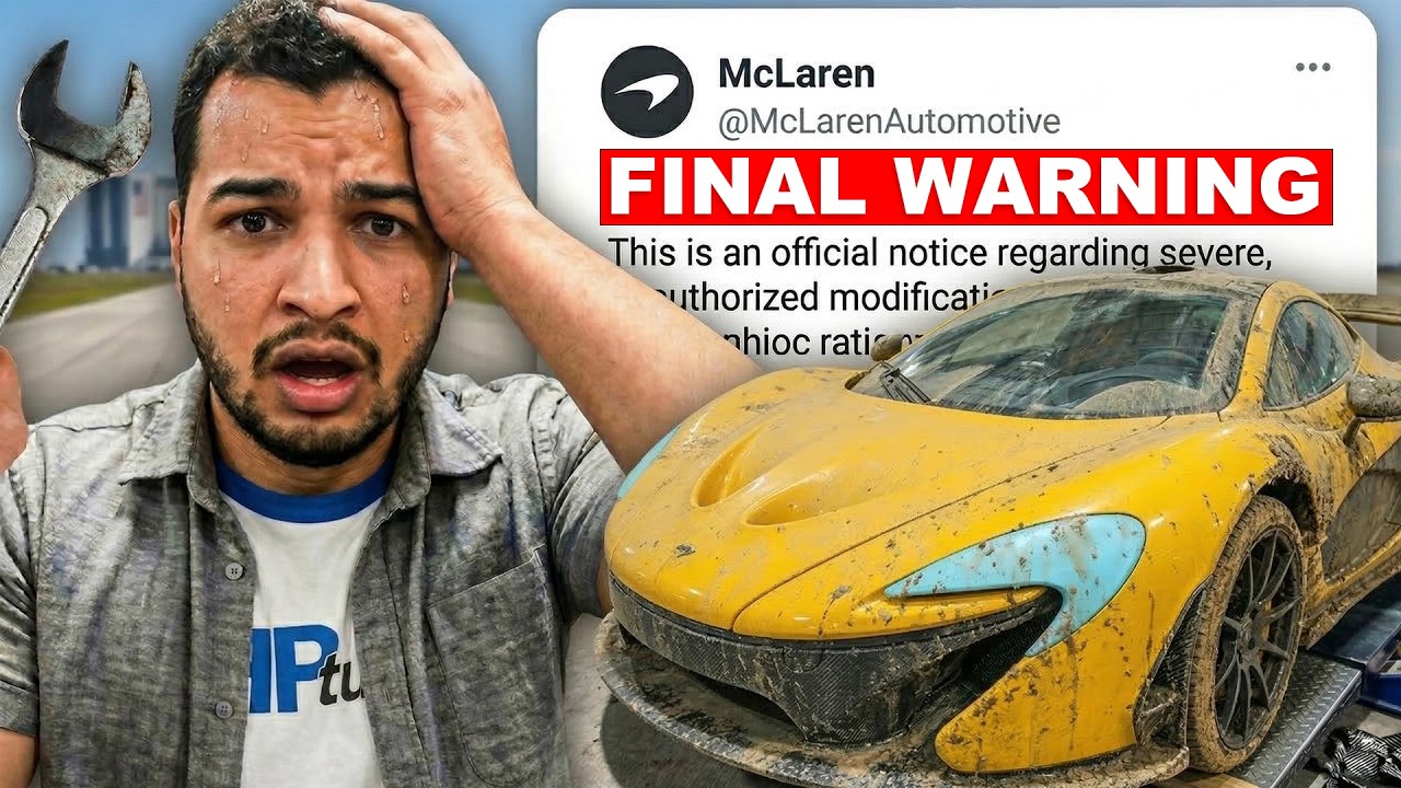 Последнее предупреждение McLaren Таваришу&hellip; Началась битва между автомобильными брендами и ютуберами.