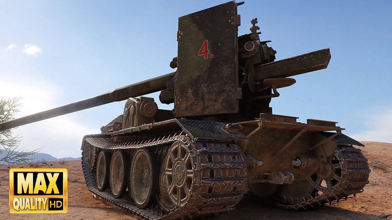 Агрессивный «Grille 15» вынужден защищаться — World of Tanks